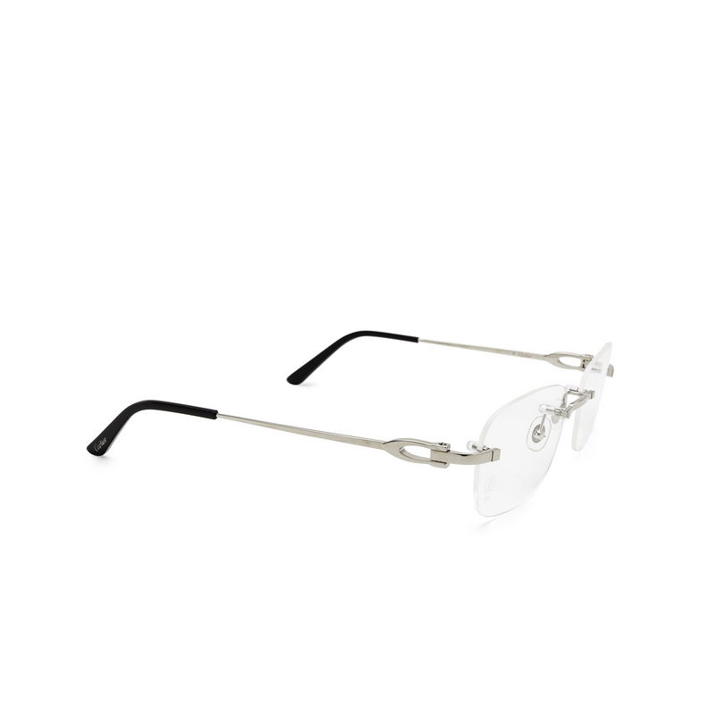Cartier CT0290O Eyeglasses 004 silver - 2/4