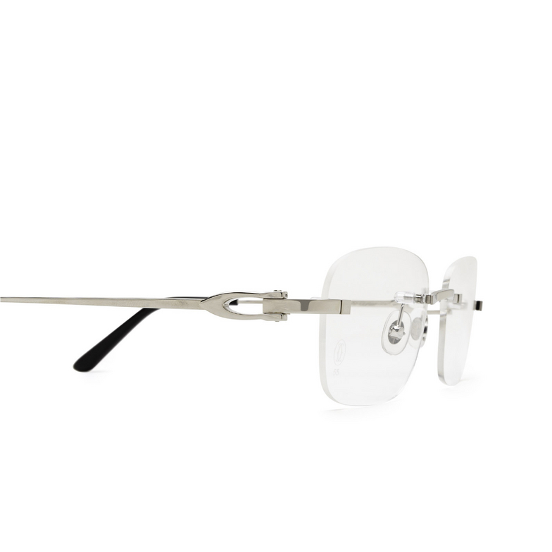 Cartier CT0290O Eyeglasses 004 silver - 3/4
