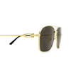 Cartier CT0306S Sonnenbrillen 003 gold - Produkt-Miniaturansicht 3/5