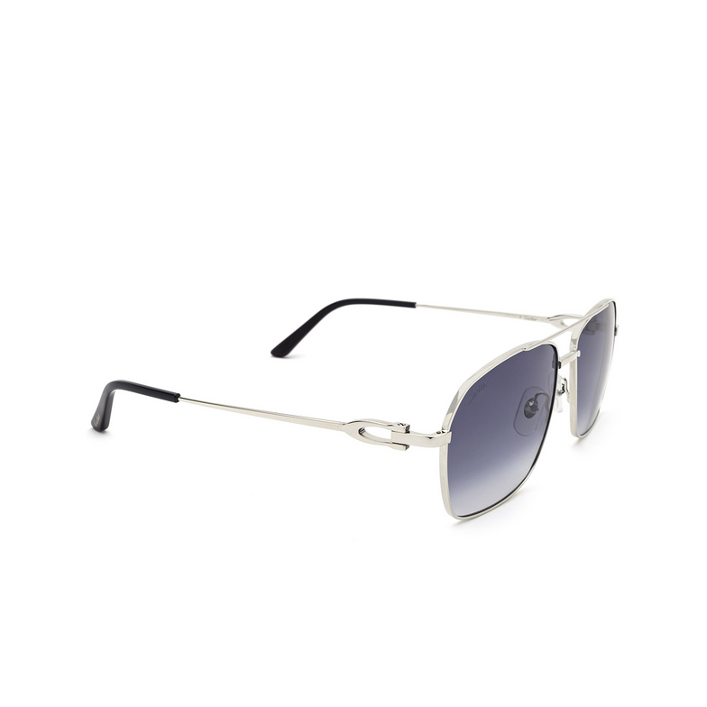 Cartier CT0306S Sunglasses 004 silver - 2/4