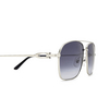 Cartier CT0306S Sunglasses 004 silver - product thumbnail 3/4