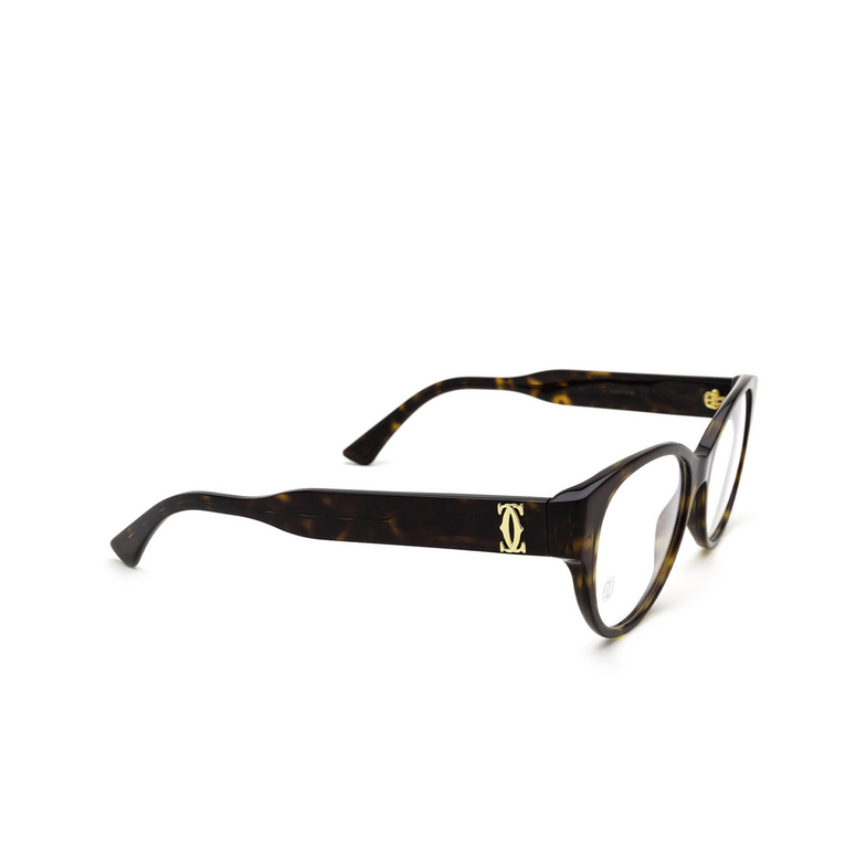 Cartier CT0315O Eyeglasses 002 havana - 2/4