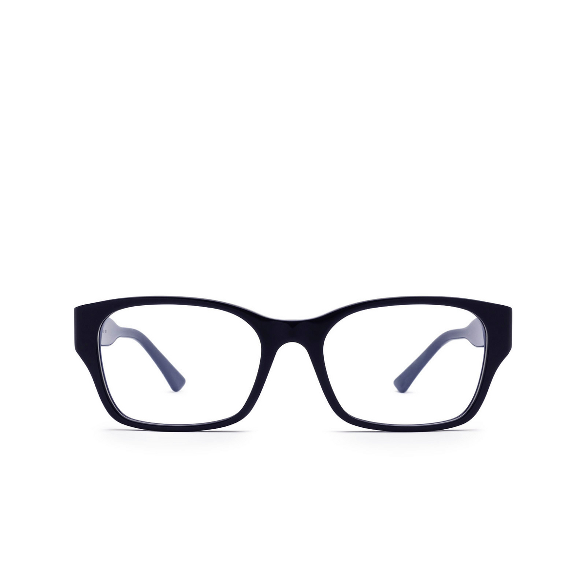 Cartier® Rectangle Eyeglasses: CT0316O color 008 Blue - front view