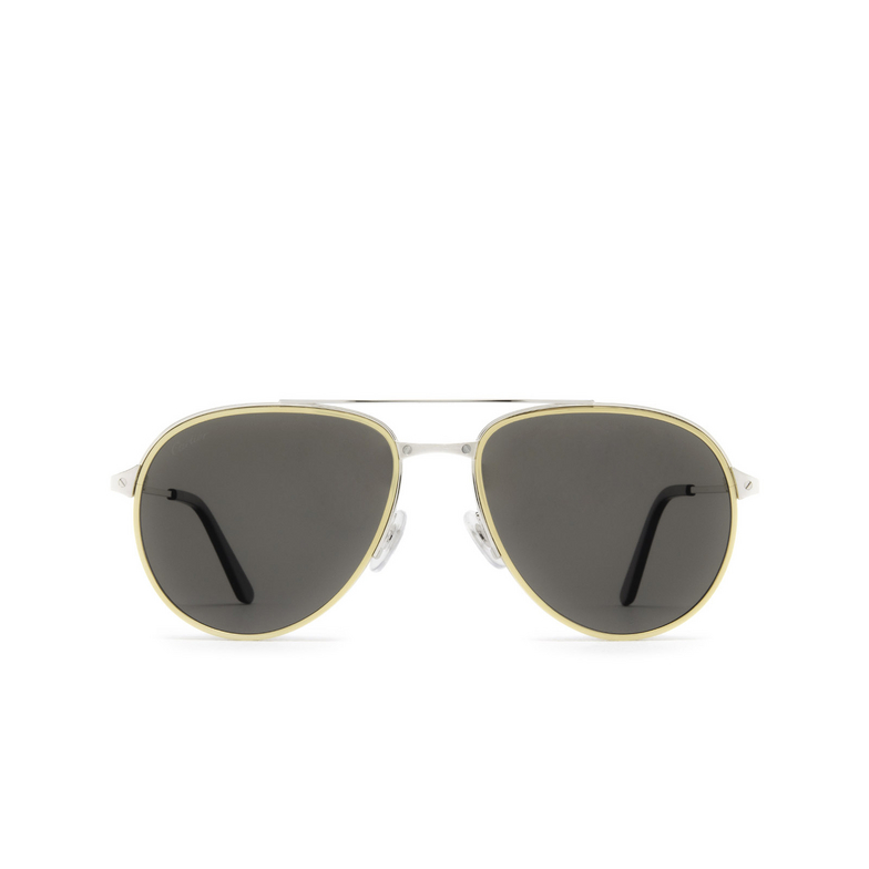 Cartier CT0325S Sunglasses 005 silver - 1/5