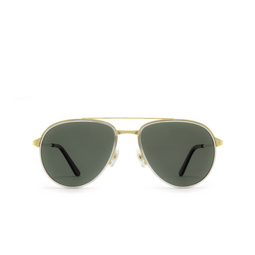 Cartier® Aviator Sunglasses: CT0325S color 006 Gold 