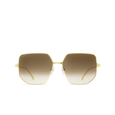 Cartier CT0327S Sunglasses 002 gold - front view