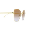 Lunettes de soleil Cartier CT0328S 004 gold - Vignette du produit 3/4