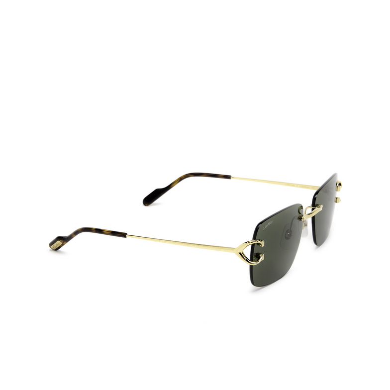 Cartier CT0330S Sunglasses 002 gold - 2/4