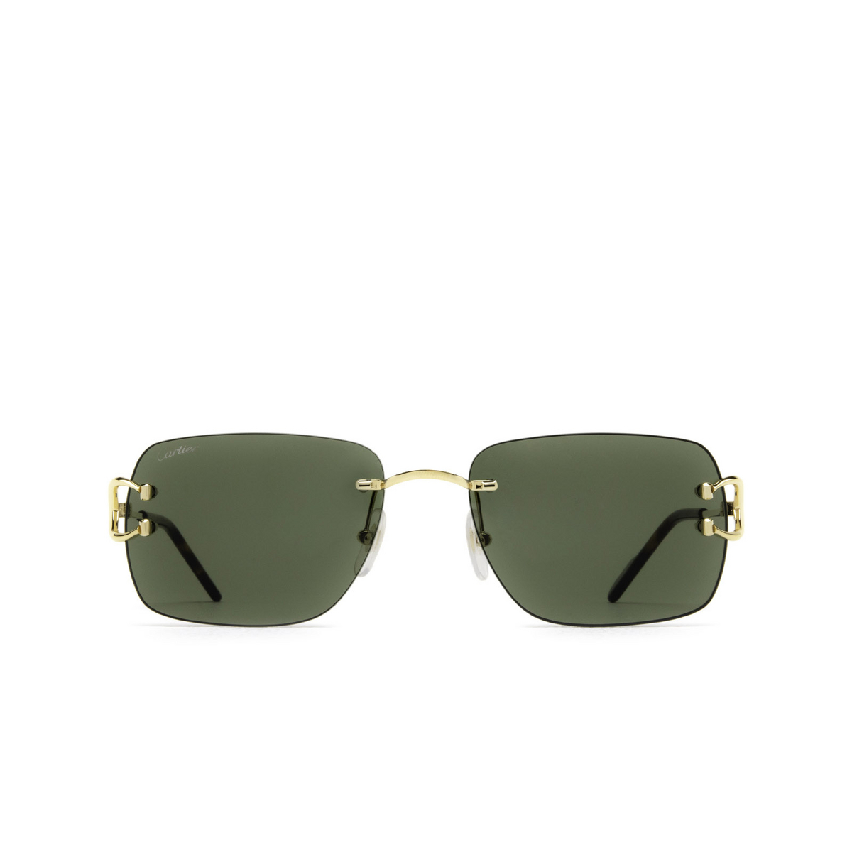 Cartier CT0330S Sunglasses 002 Gold - front view