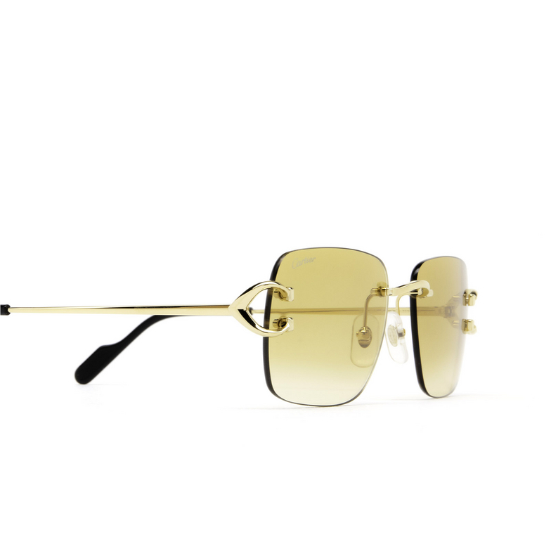 Cartier CT0330S Sunglasses 003 gold - 3/5