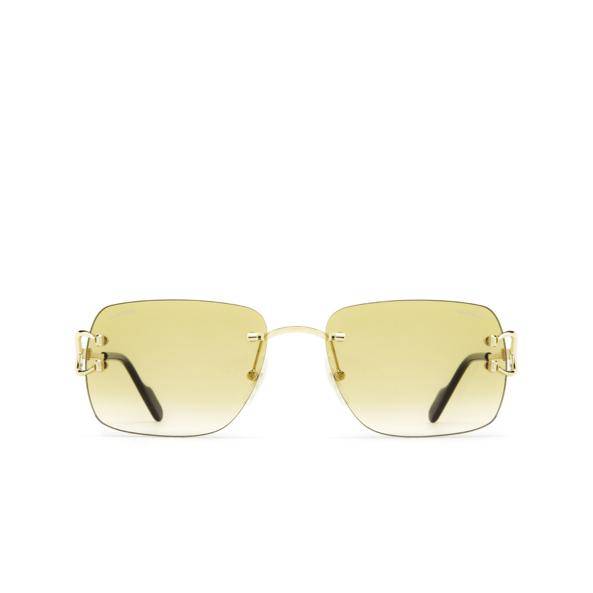 Cartier CT0330S Sunglasses 003 Gold - front view