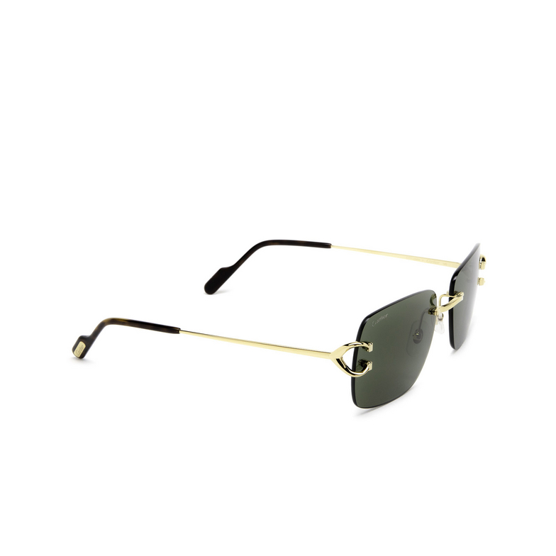 Cartier CT0330S Sunglasses 005 gold - 2/4