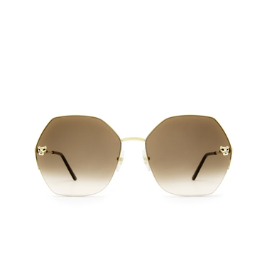 Cartier CT0332S Sunglasses 002 gold - front view