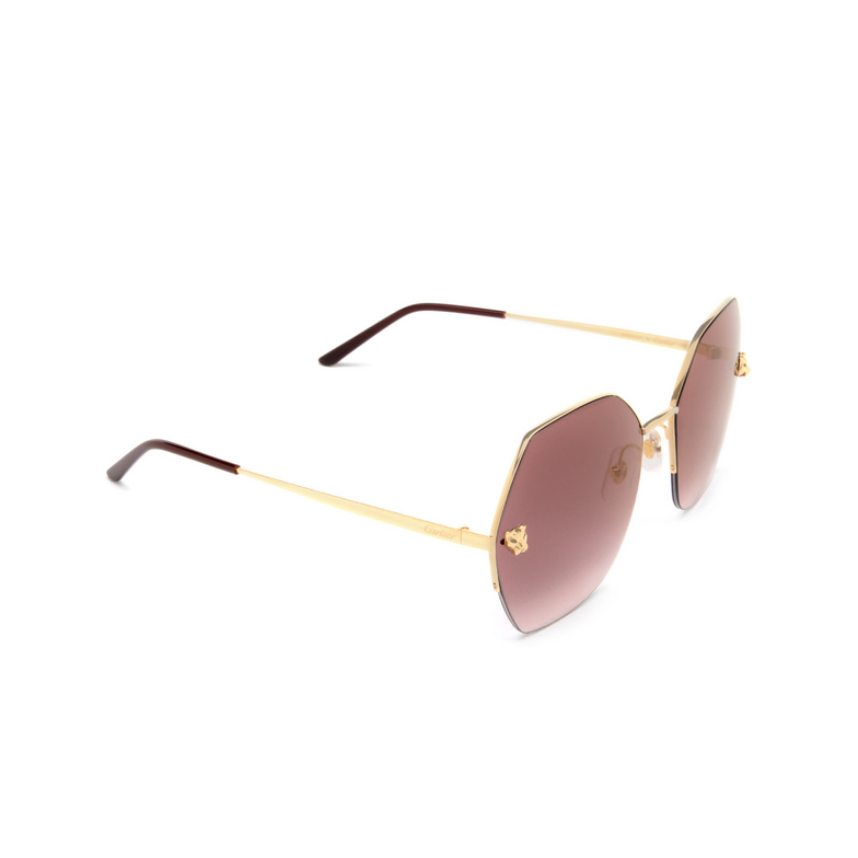 Cartier CT0332S Sunglasses 004 gold - 2/4