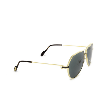 Cartier CT0334S Sunglasses 002 gold - three-quarters view