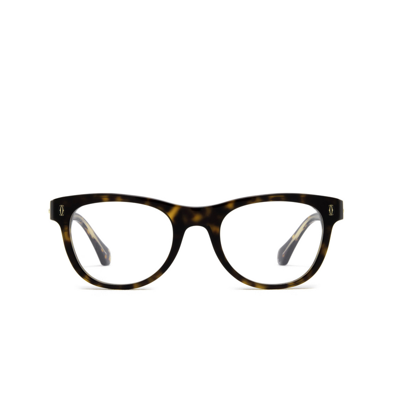 Cartier CT0340O Eyeglasses 005 havana - 1/4
