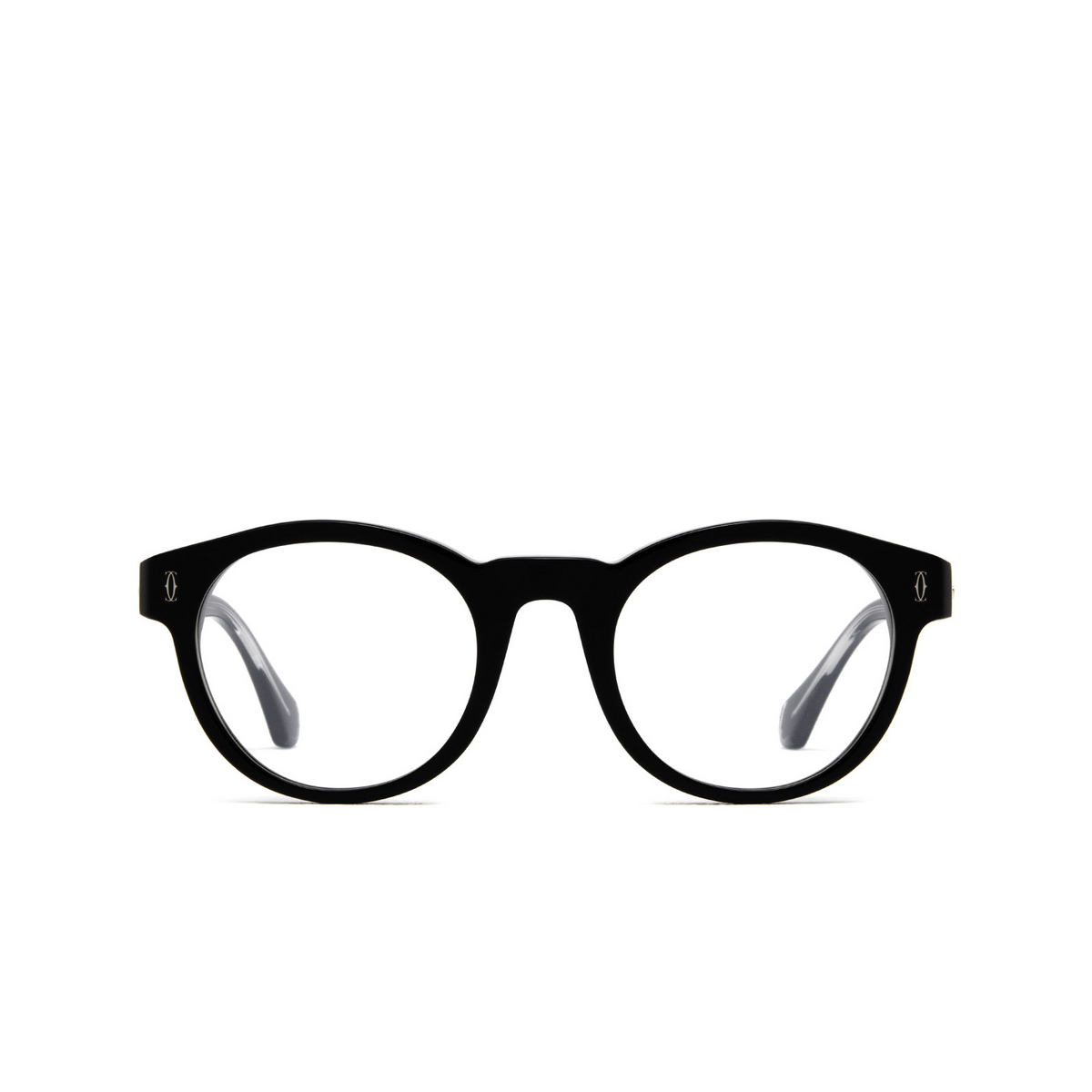 Cartier CT0341O Eyeglasses 004 Black - front view
