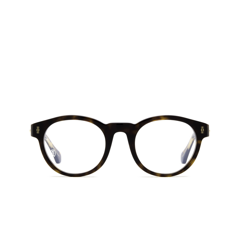 Cartier CT0341O Eyeglasses 005 havana - 1/5
