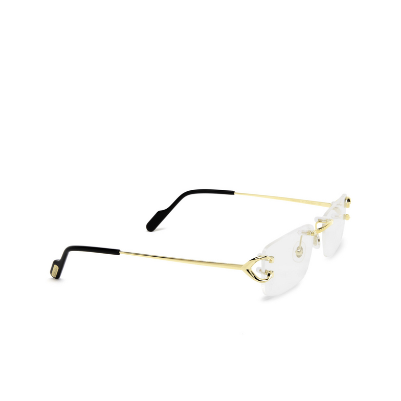 Cartier CT0344O Eyeglasses 001 gold - 2/5