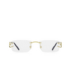 Cartier CT0344O Eyeglasses 001 gold - product thumbnail 1/5
