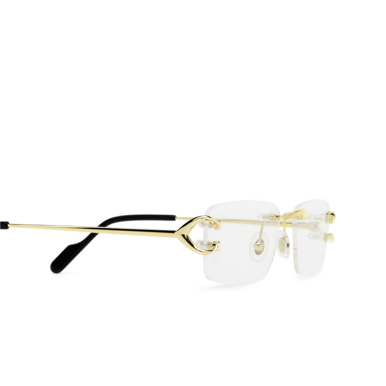 Cartier CT0344O Eyeglasses 001 gold - 3/5
