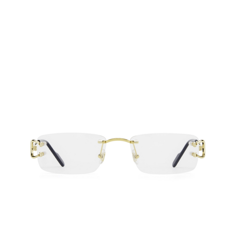 Cartier CT0344O Eyeglasses 001 gold - 1/5