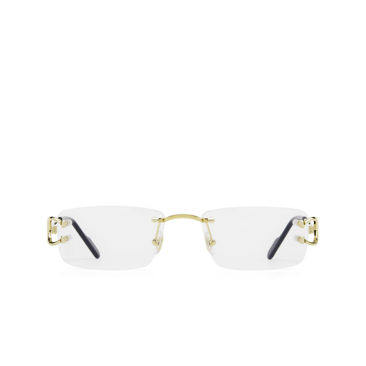 Cartier CT0344O Eyeglasses 001 Gold - front view