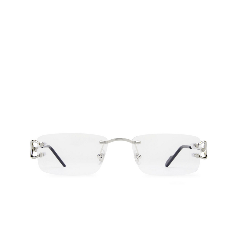 Cartier CT0344O Eyeglasses 002 silver - 1/4