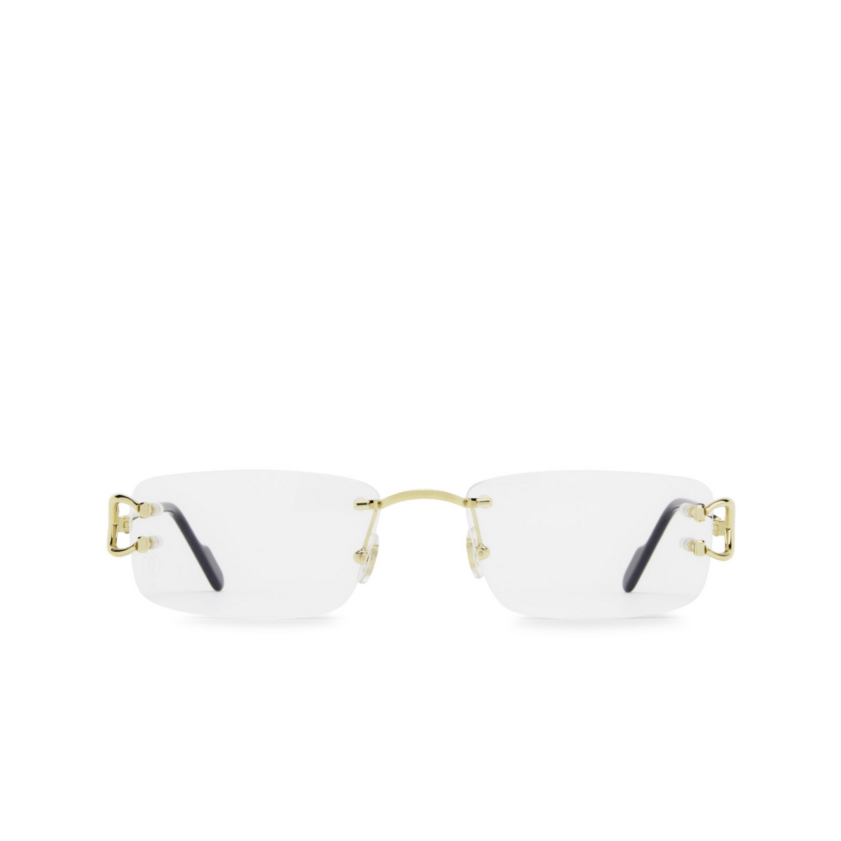 Cartier CT0344O Eyeglasses 003 Gold - front view