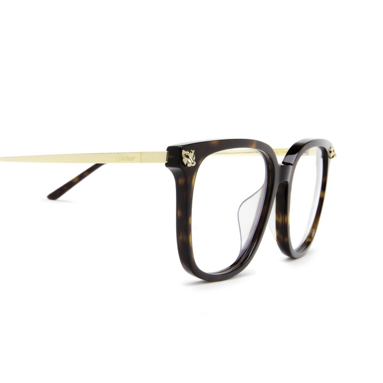 Cartier CT0346O Eyeglasses 002 havana - 3/4