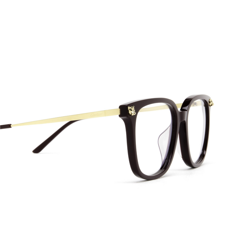 Cartier CT0346O Eyeglasses 003 bordeaux - 3/4