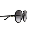 Cartier CT0350S Sunglasses 001 black - product thumbnail 3/4