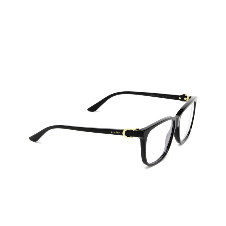 Cartier CT0351O Eyeglasses 001 black - 2/4