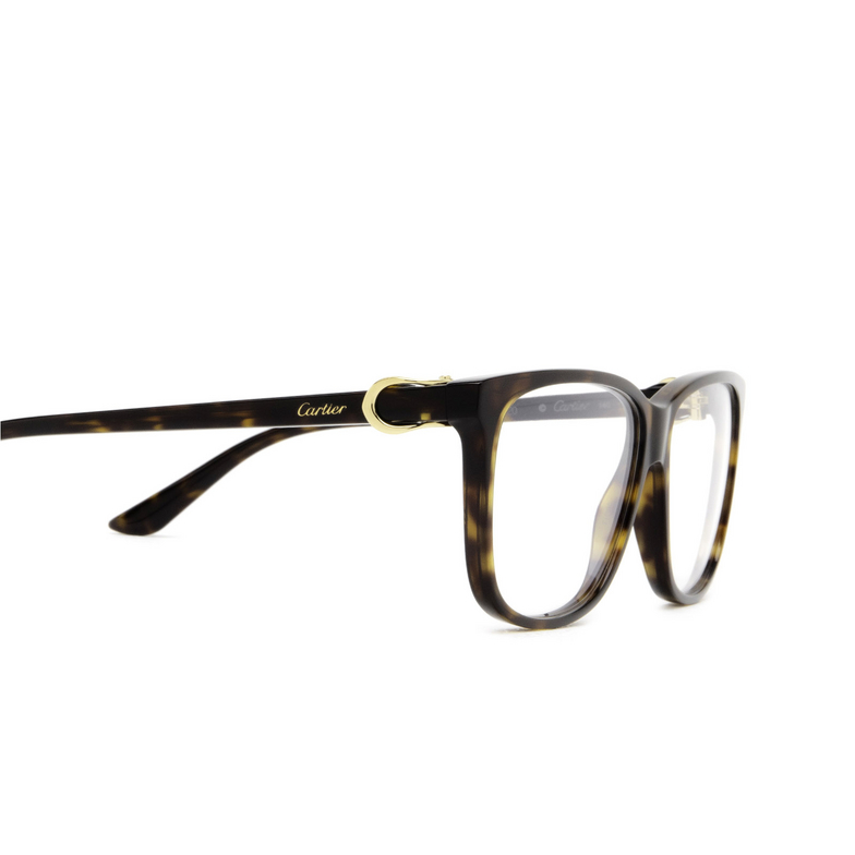 Cartier CT0351O Eyeglasses 002 havana - 3/4
