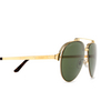 Cartier CT0354S Sunglasses 002 gold - product thumbnail 3/4