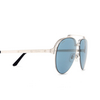 Cartier CT0354S Sunglasses 003 silver - product thumbnail 3/4
