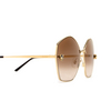 Cartier CT0356S Sunglasses 002 gold - product thumbnail 3/4