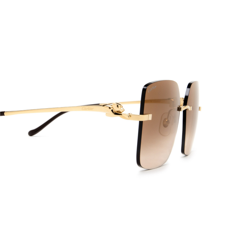 Cartier CT0359S Sunglasses 002 gold - 3/4