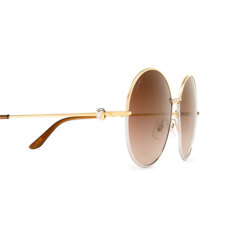 Cartier CT0360S Sunglasses 002 gold - 3/5