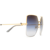 Gafas de sol Cartier CT0361S 001 gold - Miniatura del producto 3/4