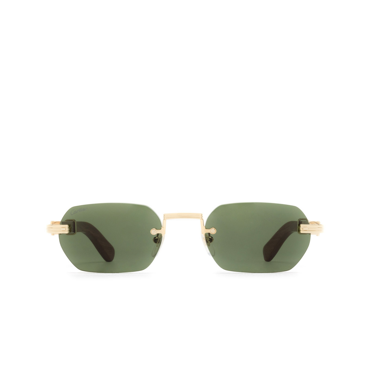 Cartier CT0362S Sunglasses 002 Gold - front view