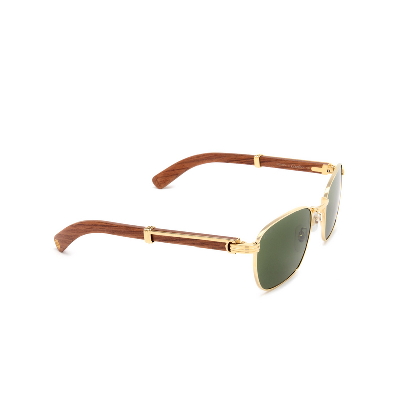 Cartier CT0363S Sunglasses 002 gold - 2/4
