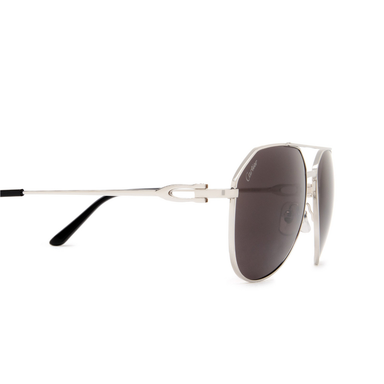 Cartier CT0364S Sunglasses 001 silver - 3/4