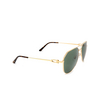 Cartier CT0364S Sunglasses 002 gold - product thumbnail 2/5