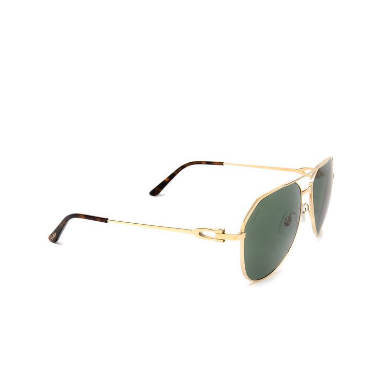 Cartier CT0364S Sunglasses 002 gold - 2/5