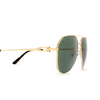 Cartier CT0364S Sunglasses 002 gold - product thumbnail 3/5
