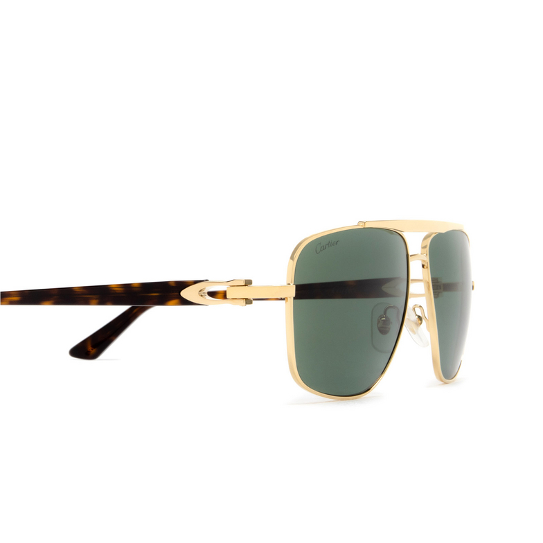 Cartier CT0365S Sunglasses 002 gold - 3/4