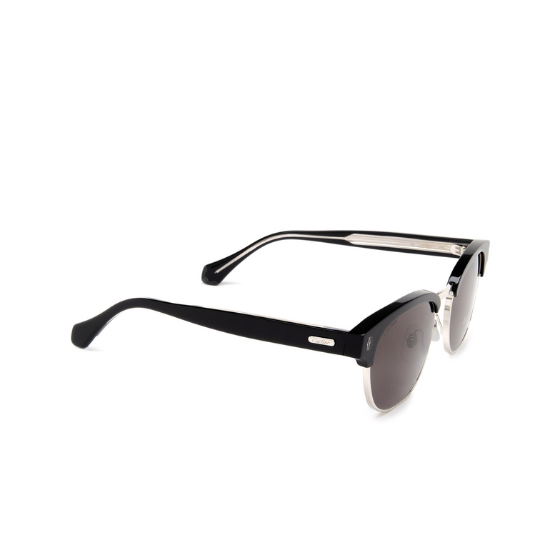 Cartier CT0366S Sunglasses 001 black - 2/4