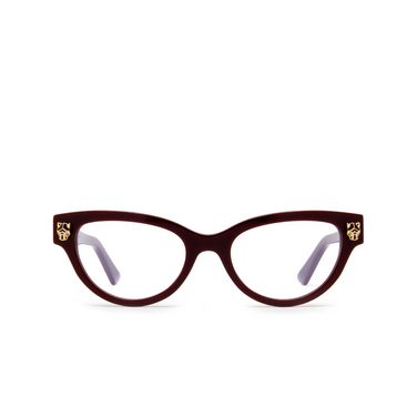 Gafas graduadas Cartier CT0372O 003 burgundy - Vista delantera