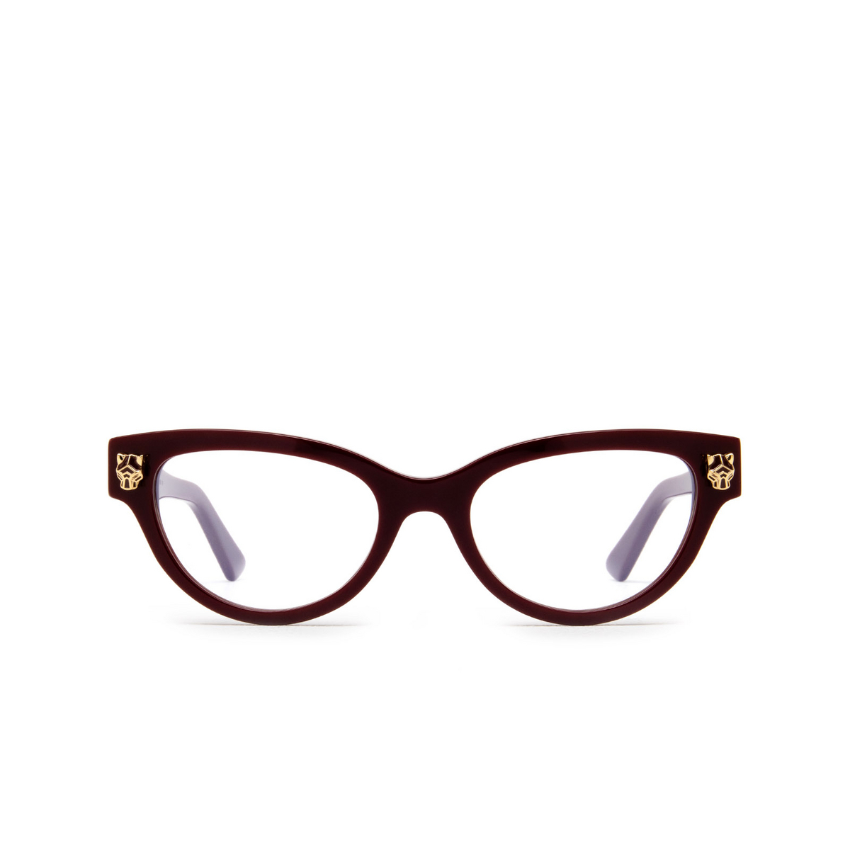 Cartier CT0372O Eyeglasses 003 Burgundy - front view